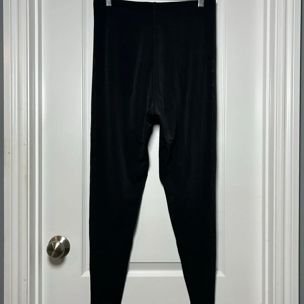 Yitty by Lizzo Black Mesh Me Smoothing Shaping High Waisted Compression Leggings